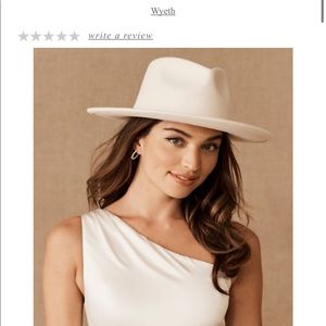BHLDN BRIDAL HAT